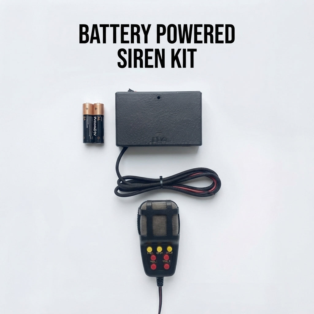 Battery Powered Bike Siren