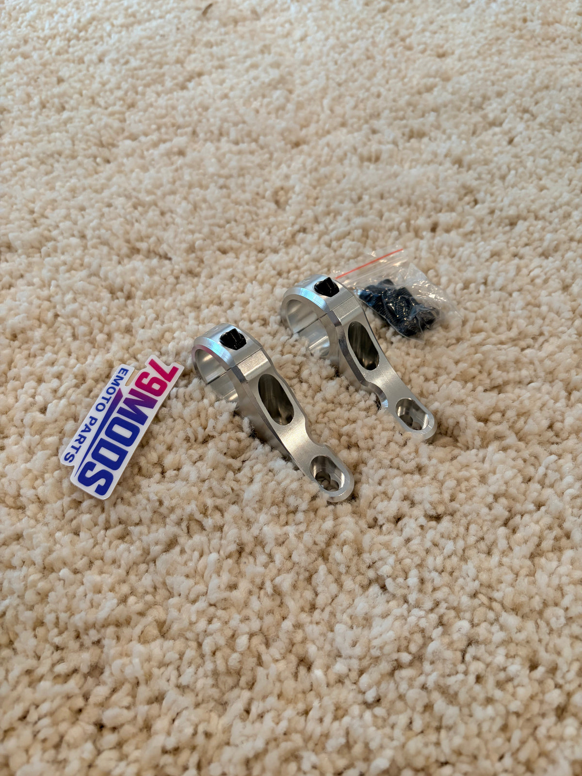 Chrome Direct Handlebar Stem Mount (All Emotos)