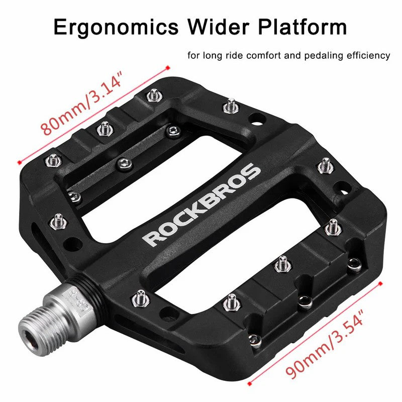 High-Speed Bearing Nylon Bike Pedals