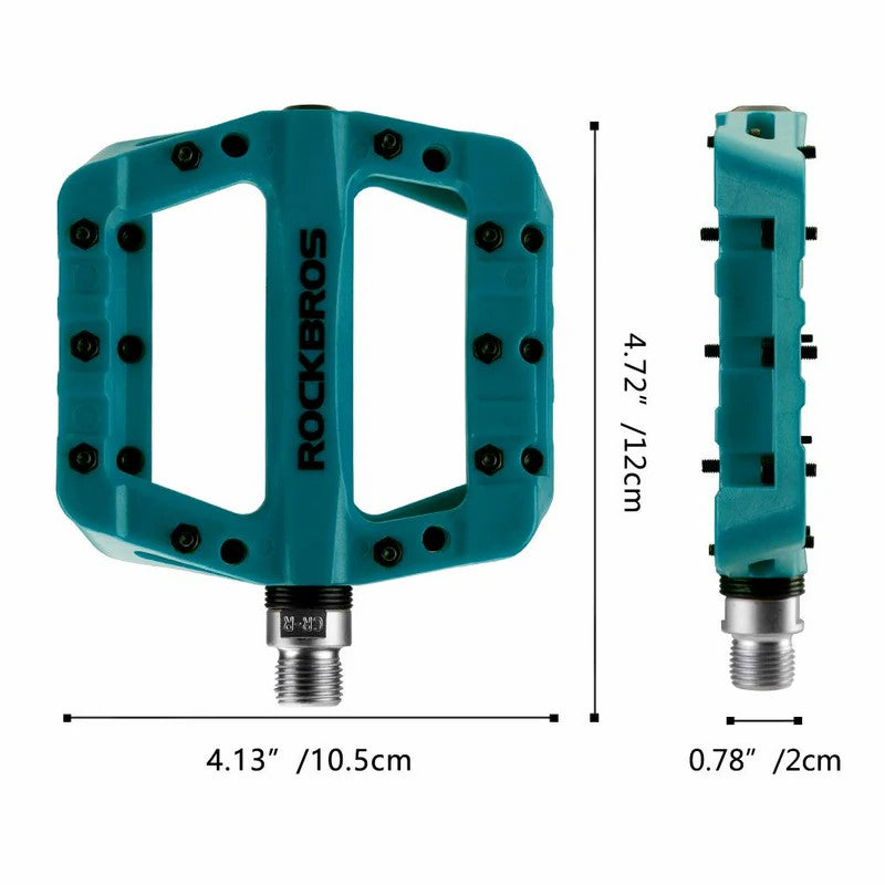 High-Speed Bearing Nylon Bike Pedals